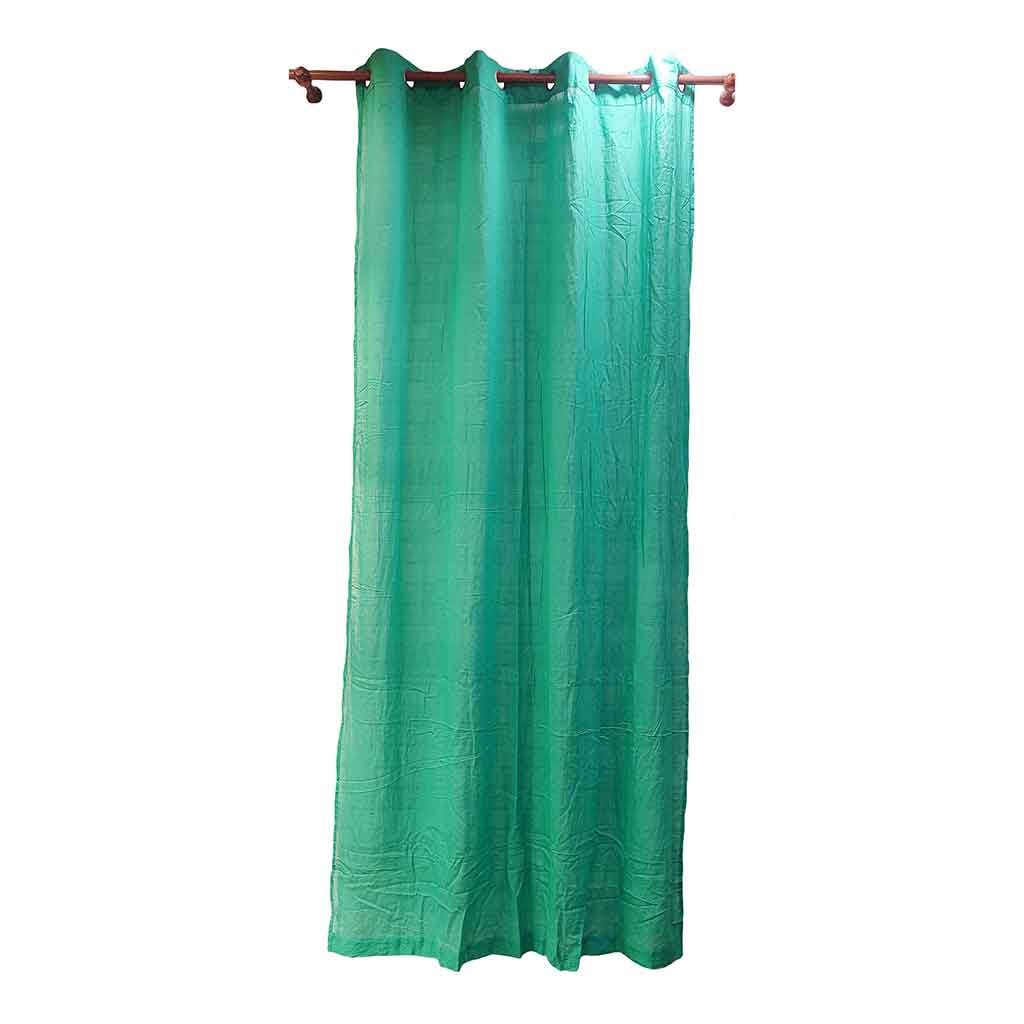 Cortina Color Verde 140X250Cm