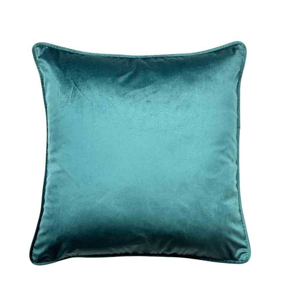 Cojín Aterciopelado Azul 45x45cm