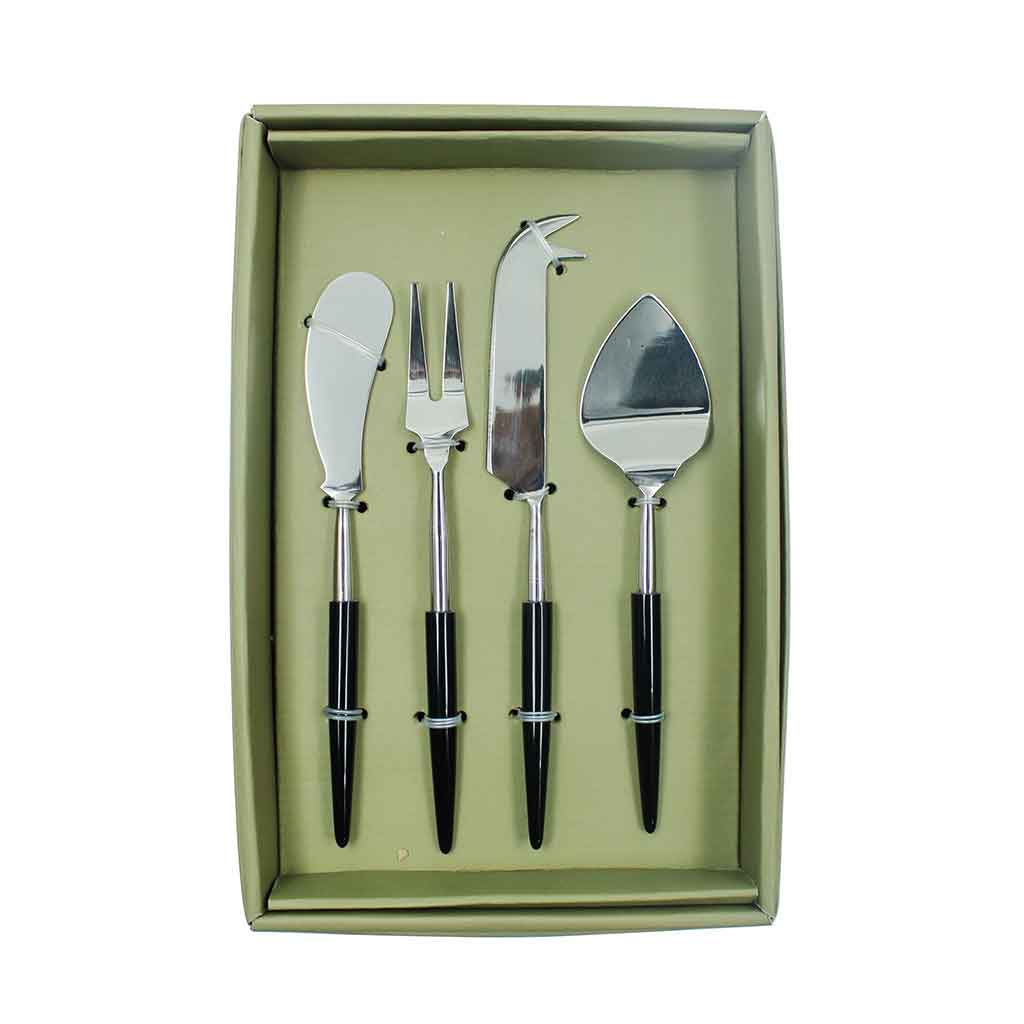 Set 4 Pcs De Cubiertos Para Quesos 17.5X4.5X1Cm