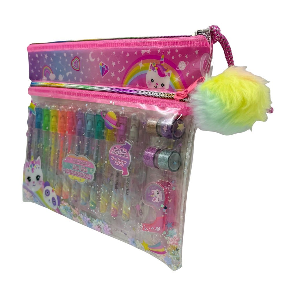 Set Creaciones Coloridas Con Bolsa Y Accesorios