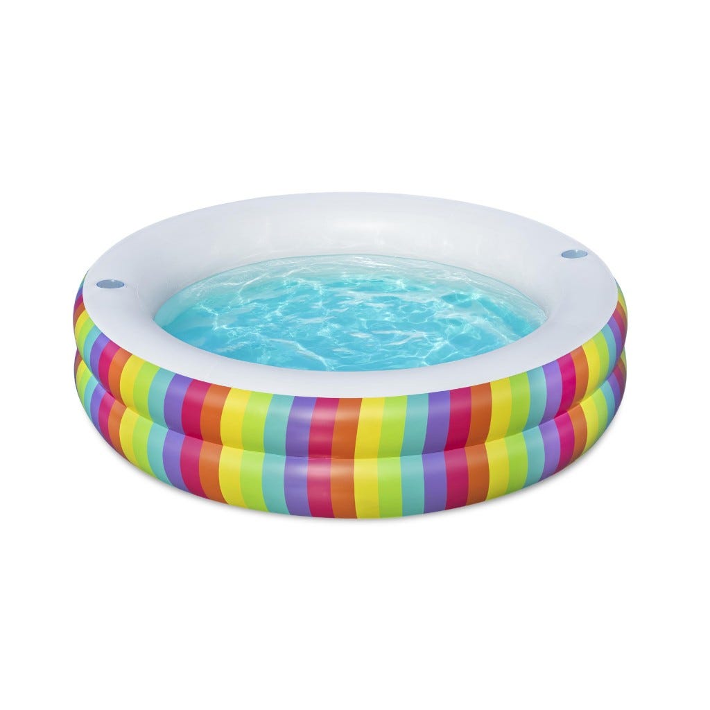 Piscina Inflable Familiar Arcoiris