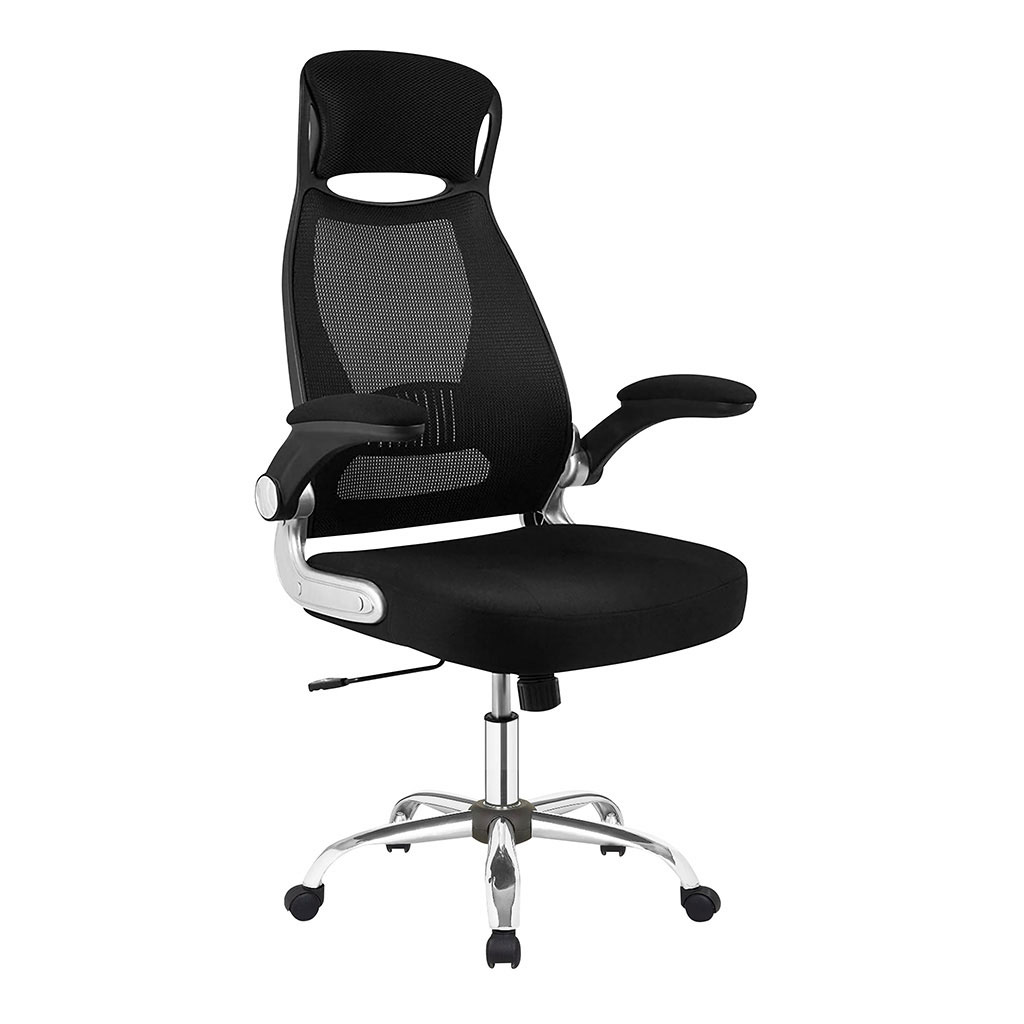 Silla de oficina negra Cheryl