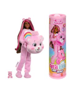 Barbie Muñeca Articulada Sorpresa Con Disfraz De Osito Cariñosito
