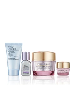 Estée Lauder Set Tratamiento Antiedad Rostro Resilience Holiday
