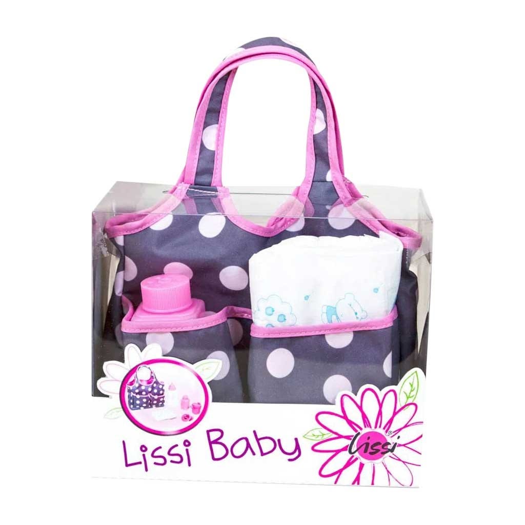 Bolsa pañalera con accesorios Lissi