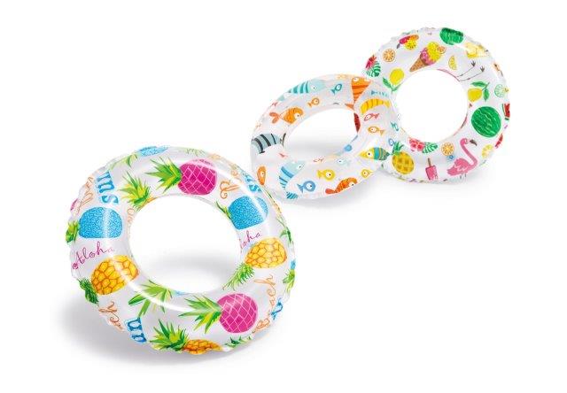 Flotador Inflable Redondo Tropical Surtido