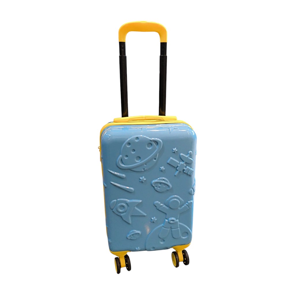 Maleta Azul De Viaje Para Niño 17"