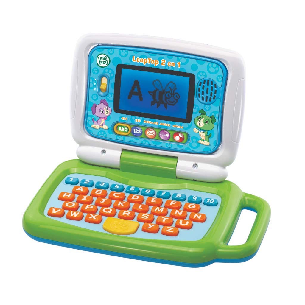 Laptop Interactiva 2 En 1 Color Verde