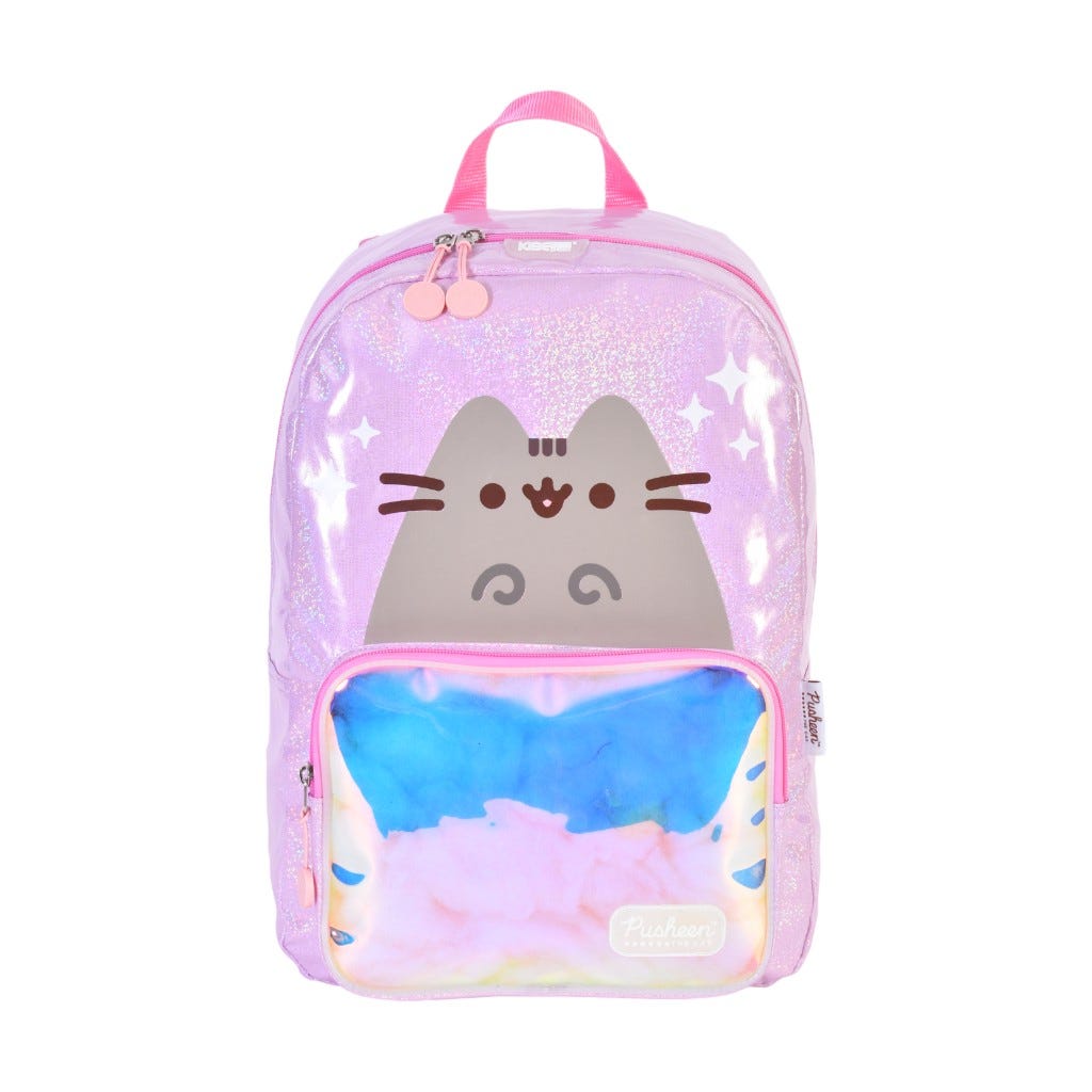 Bolso Escolar 16" Para Niña De Pusheen