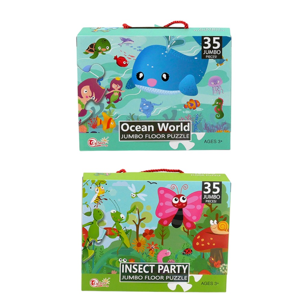 Puzzle Jumbo De Piso 35Pzas Surtido
