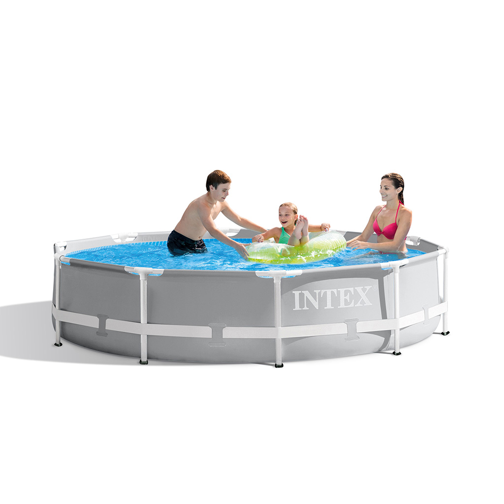 Piscina Con Marco De Metal 10'x30" 6+
