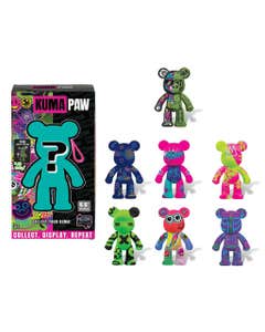 Figuras Coleccionables Kuma Paw 5.5" De Neon Series Surtidas