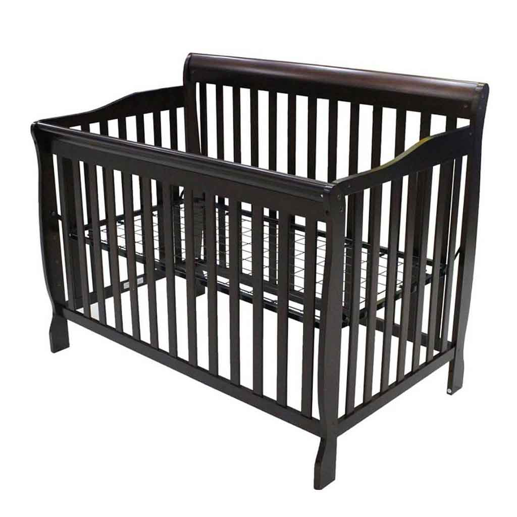 Premium Baby Cuna De Madera Convertible 2 En 1