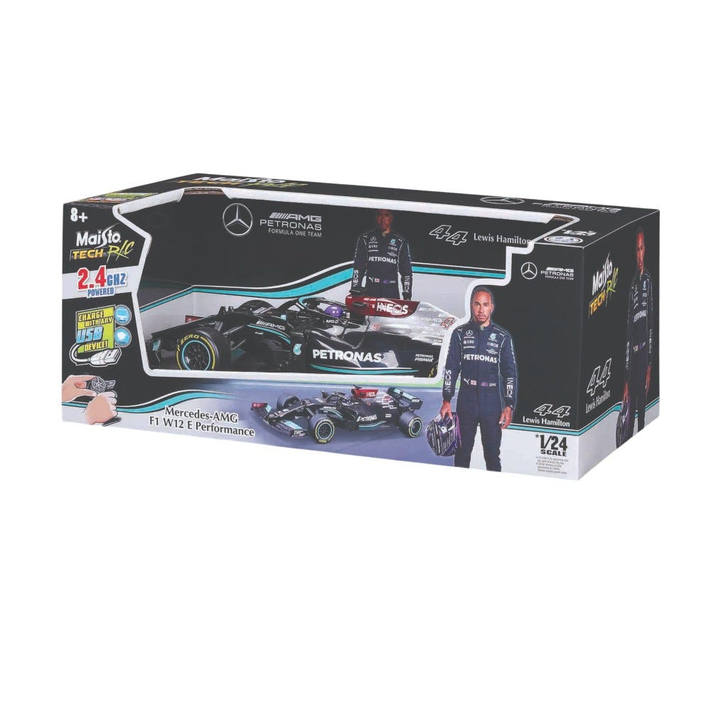 Coche Tech A Control Remoto 1:24 Formula 1 Mercedes Amg