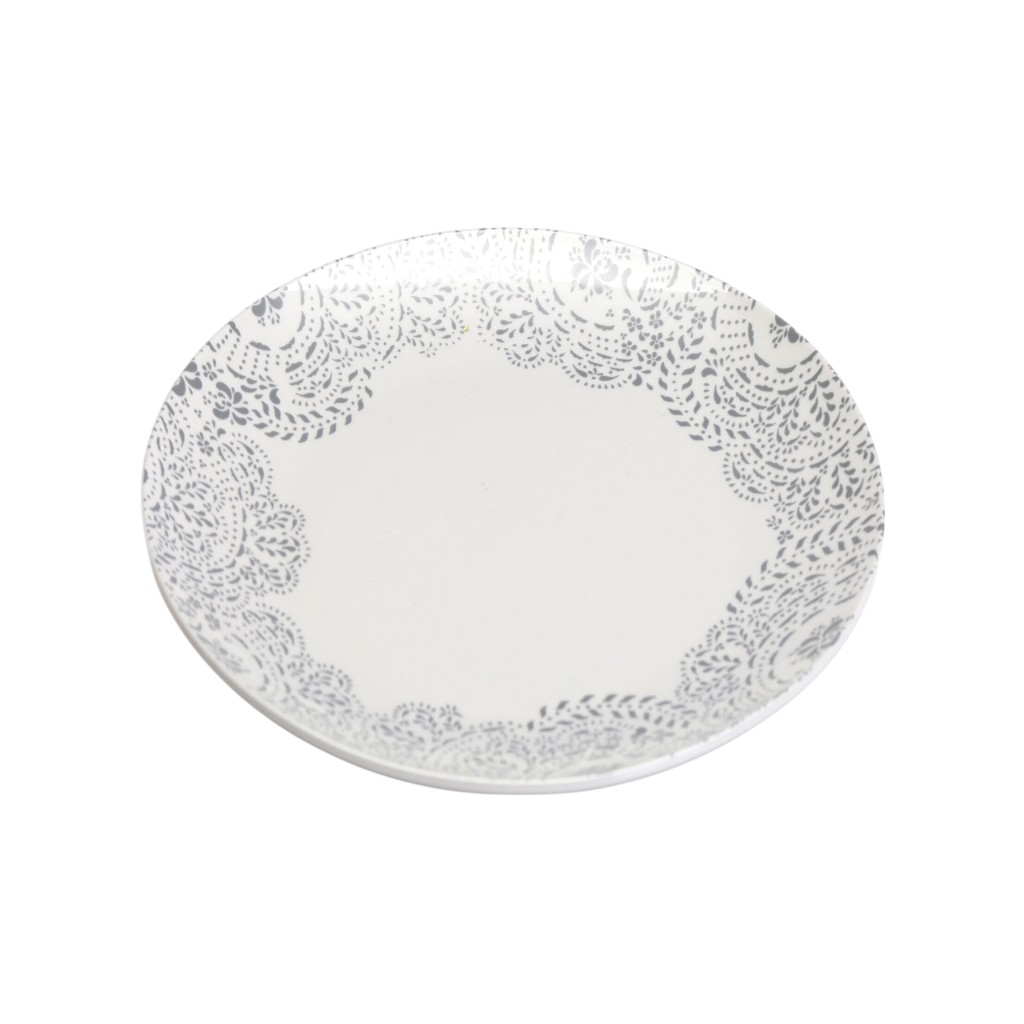 Plato Con Estampado 27X27X3Cm