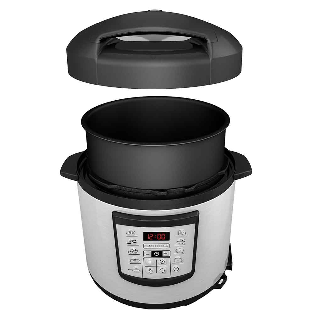 Olla de presión digital 6 cuartos Black and Decker