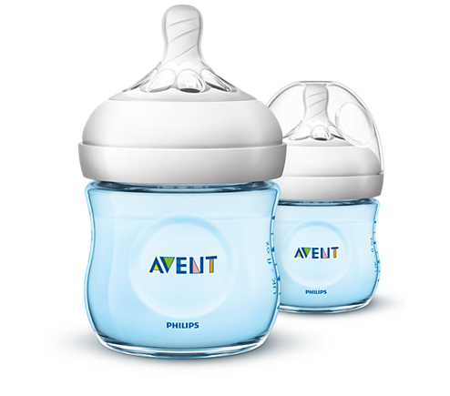 Set de 2 Biberones Avent de 125ML Color Azul