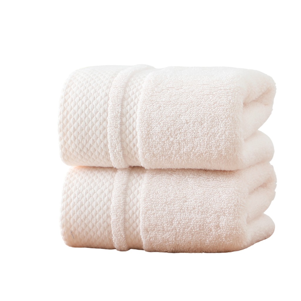 Toalla De Algodón Blanco Hueso 30X50Cm