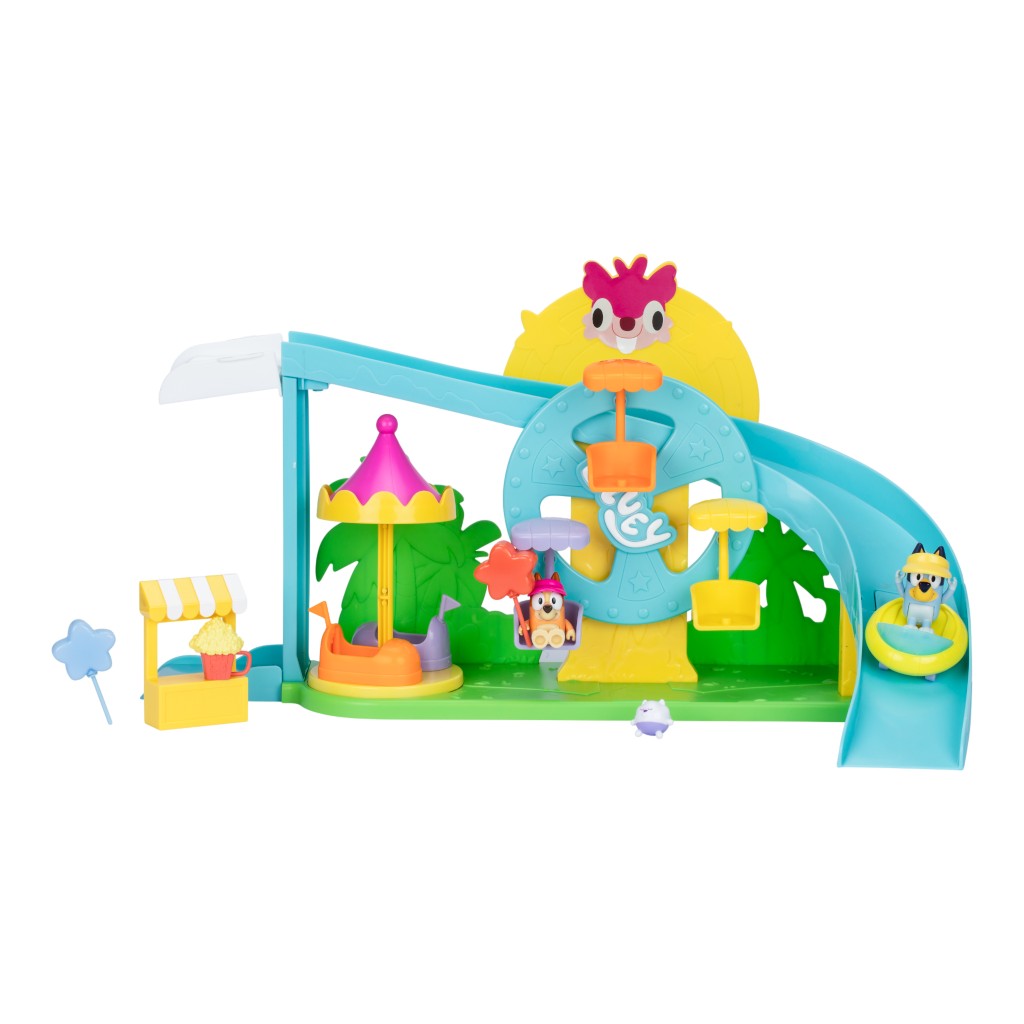 Bluey Set Parque De Atracciones Con Accesorios