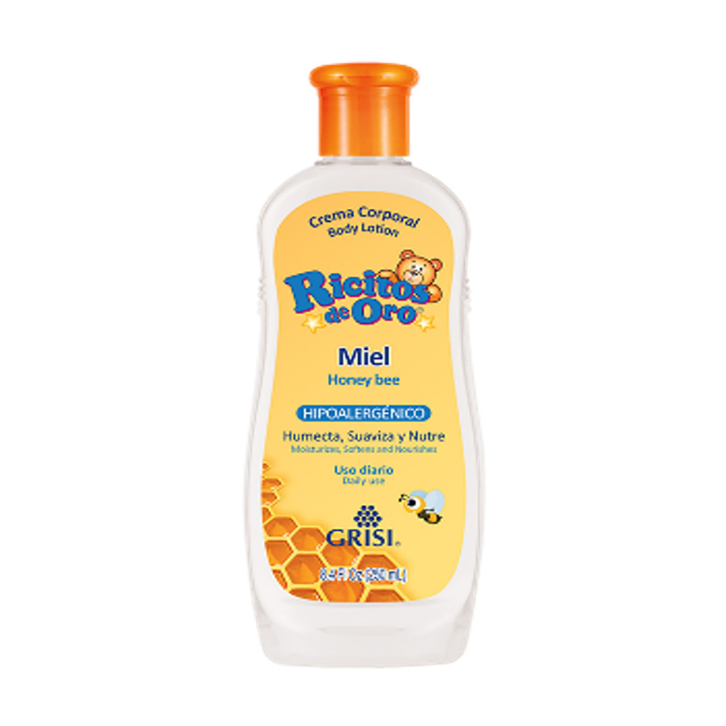 Crema Corporal De Miel & Argán Ricitos De Oro