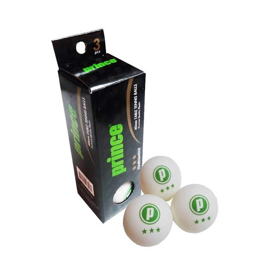 Pelota Tenis Mesa Prince 3Star (3 Piezas)