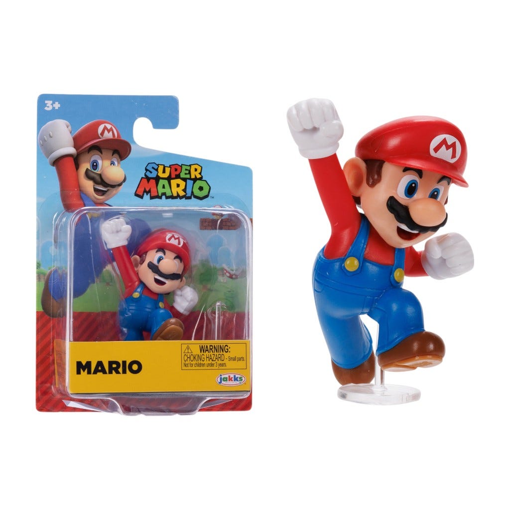 Conjunto De 5 Figuras Articuladas World Of Nintendo