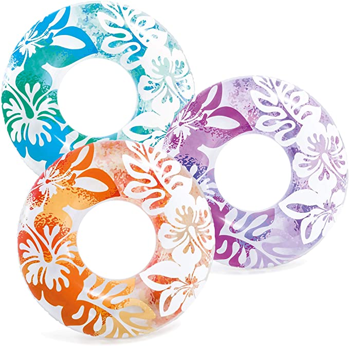 Flotador Inflable Intex con Estampado Floral Surtido