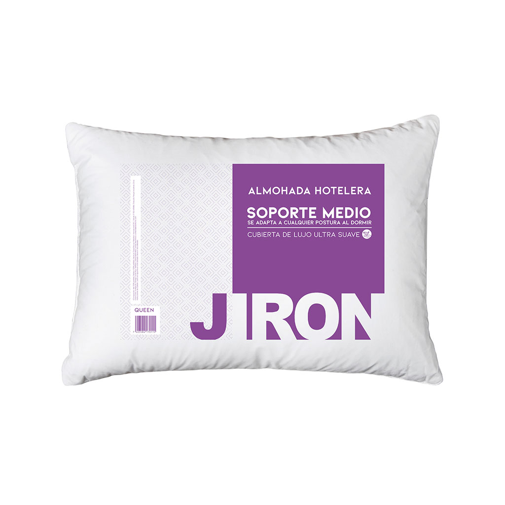 Almohada Hotelera Soporte Medio Queen