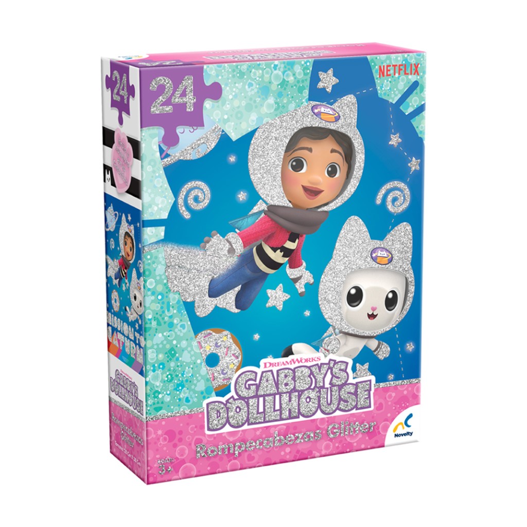 Rompecabezas Glitter Gabbys Doll House