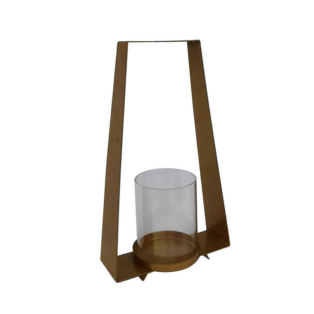 Candelabro Con Vaso 24Cm
