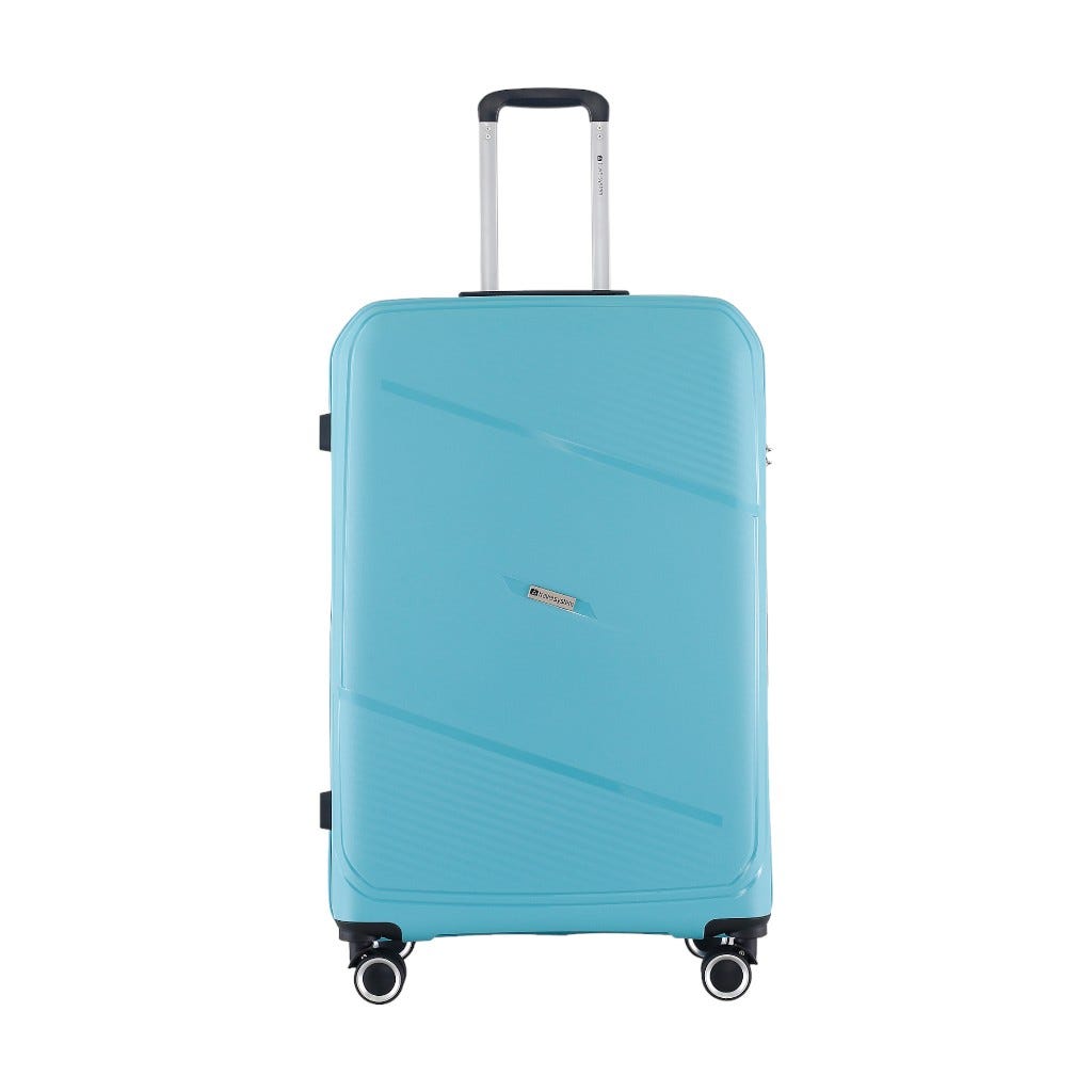 Maleta De Viaje 25"Dbl Ruedas Azul