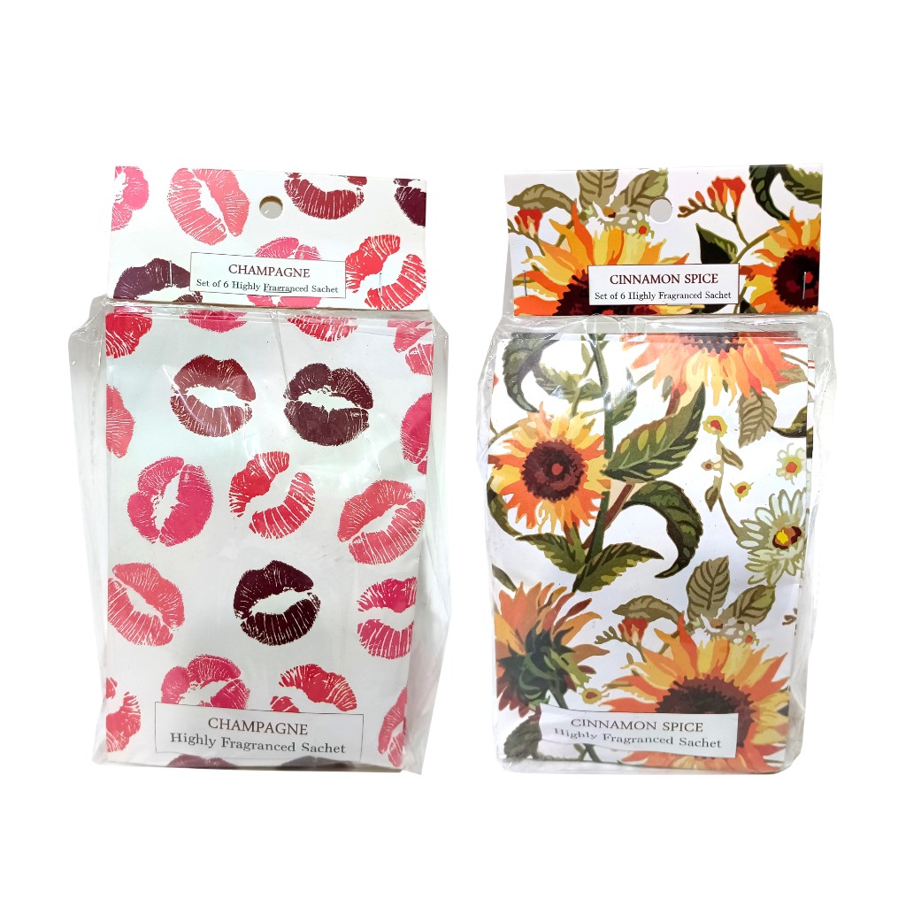 Sobre De Alta Fragancia Set 6Pzs Surtido 12X5.5X17Cm