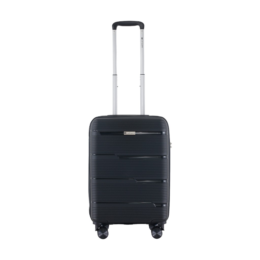 Maleta De Viaje 24"Dbl Ruedas Negra