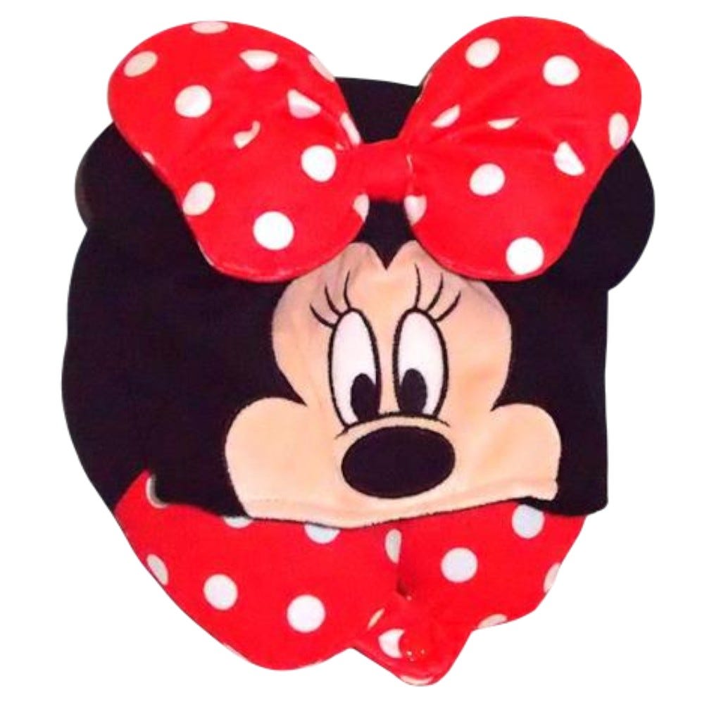 Cojín De Viaje Con Capucha Minnie