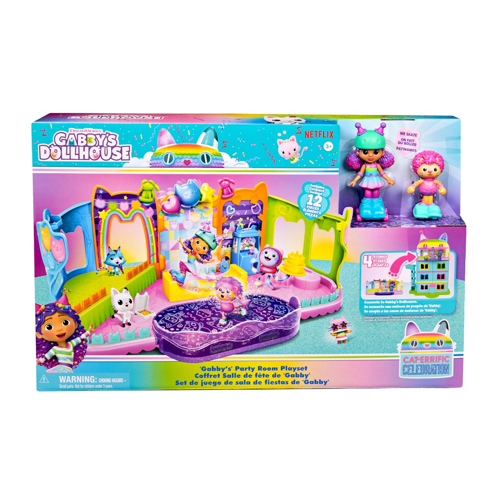 Set Juego De Sala De Fiestas De "Gabby" Gabby'S Dollhouse