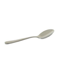 Cuchara de TE individual plateado con mango ovalado