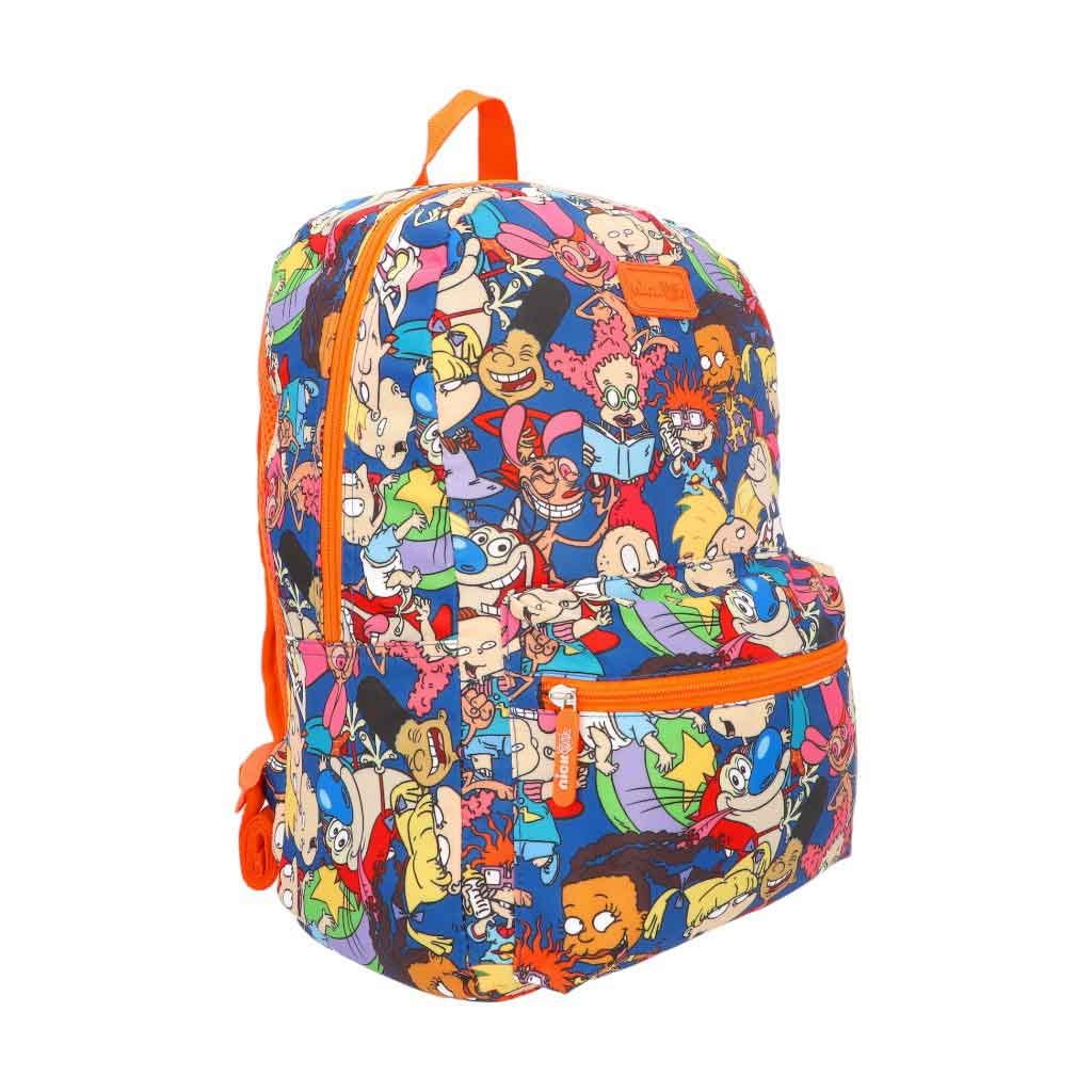 Bolso Escolar 17" Unx De Nickelodeo