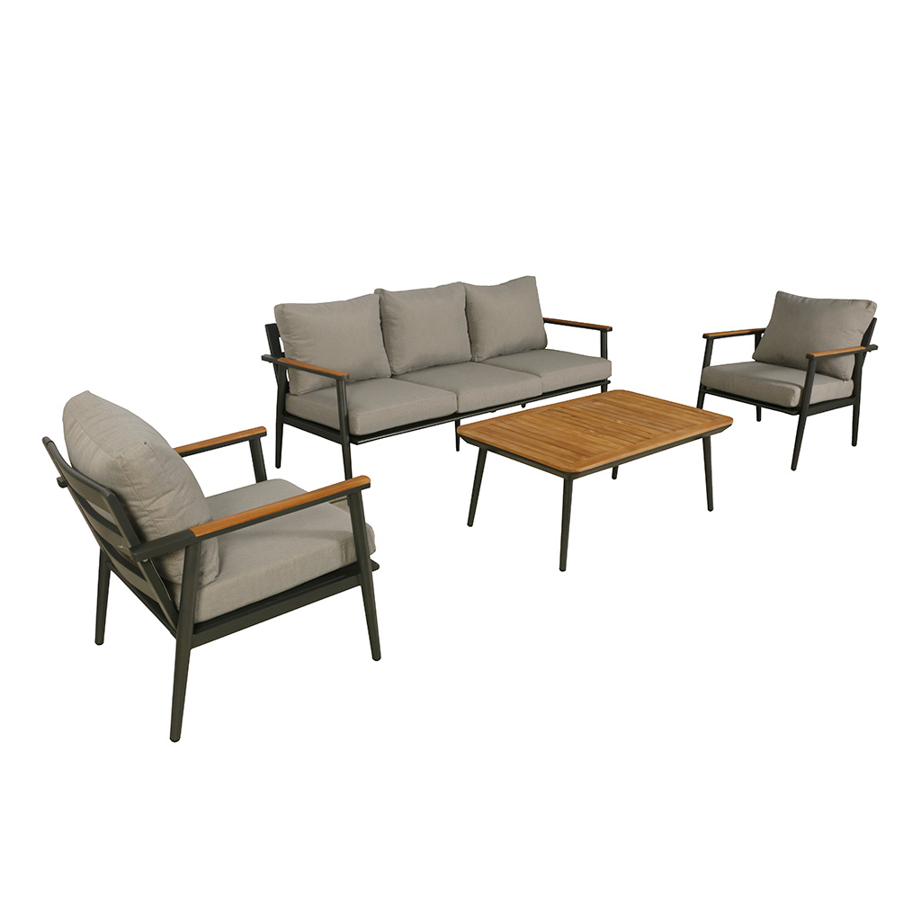Juego de patio moderno Paxos 4pcs