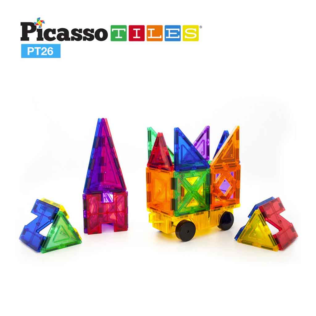Bloques De Construcción Magnetic 26Pzs Picasso Tiles