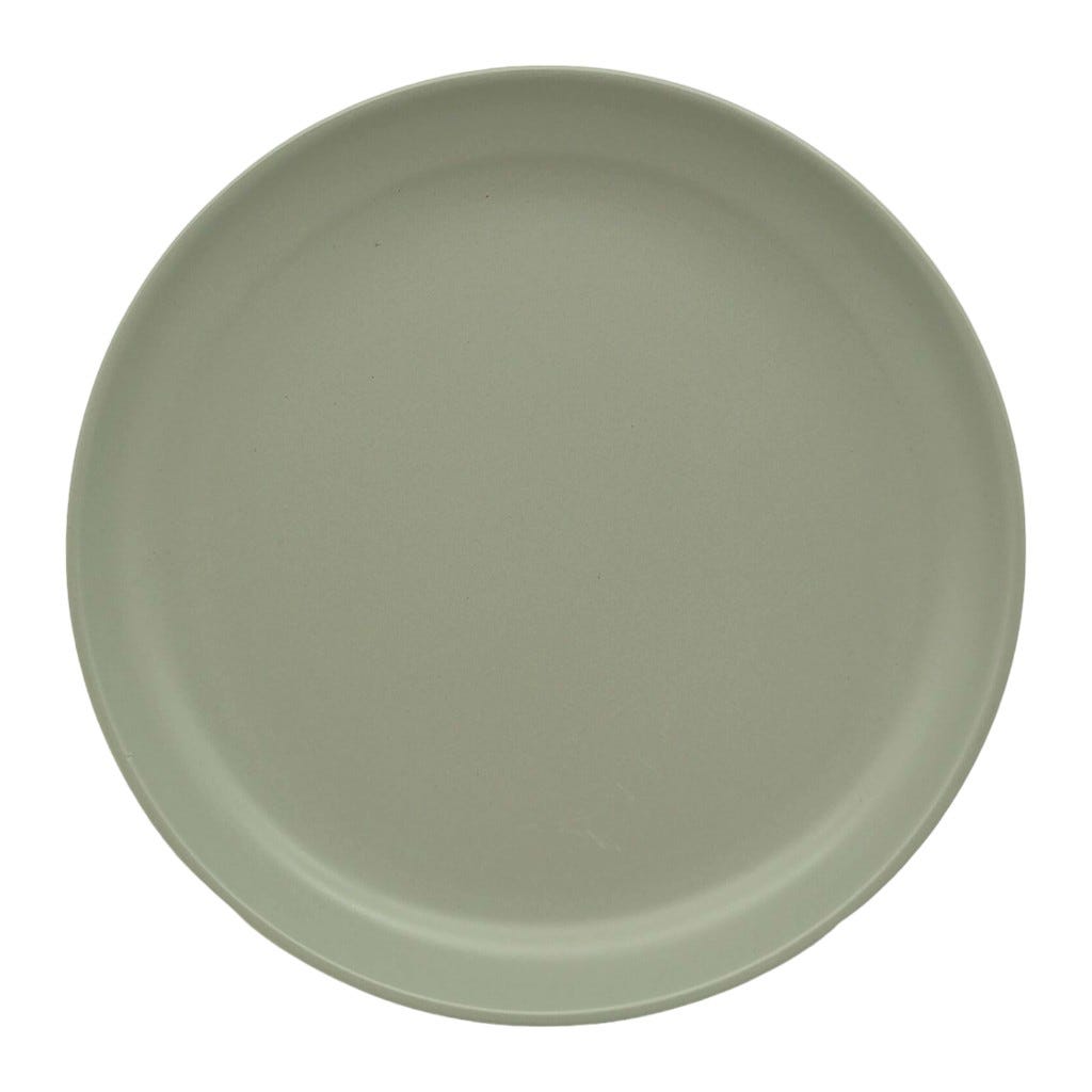 Plato De Cena Redondo Gris 27cm