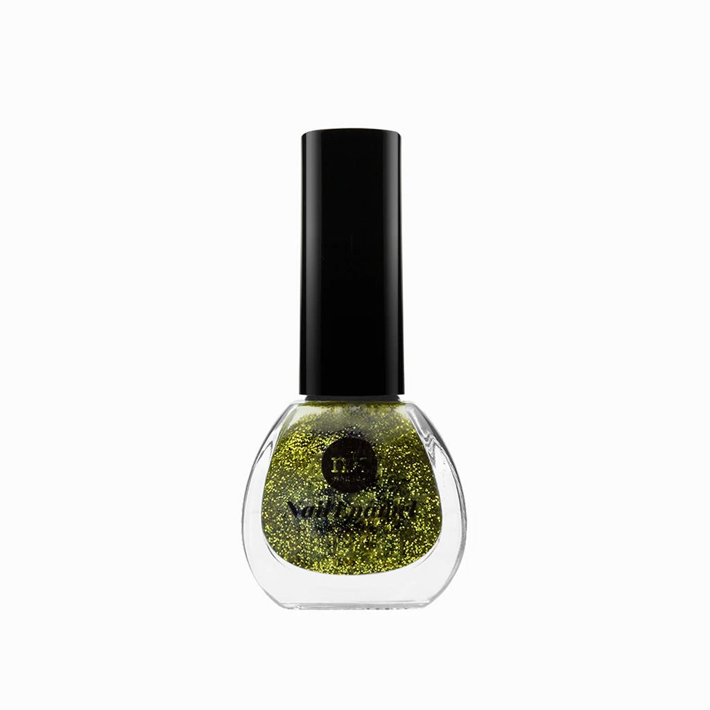 Esmalte De Uñas Nicka K Gold Glitter 15ml