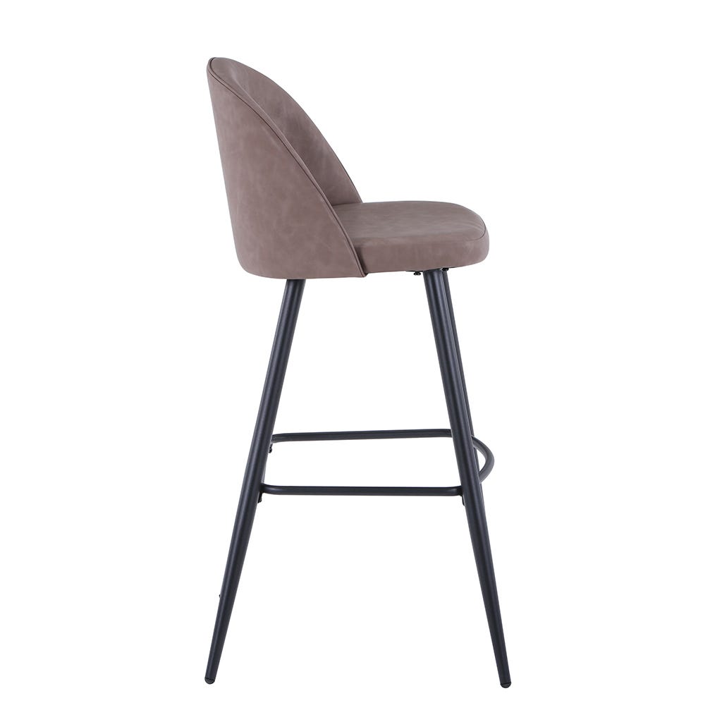 Silla De Bar Pierros Marrón 48X48X102Cm