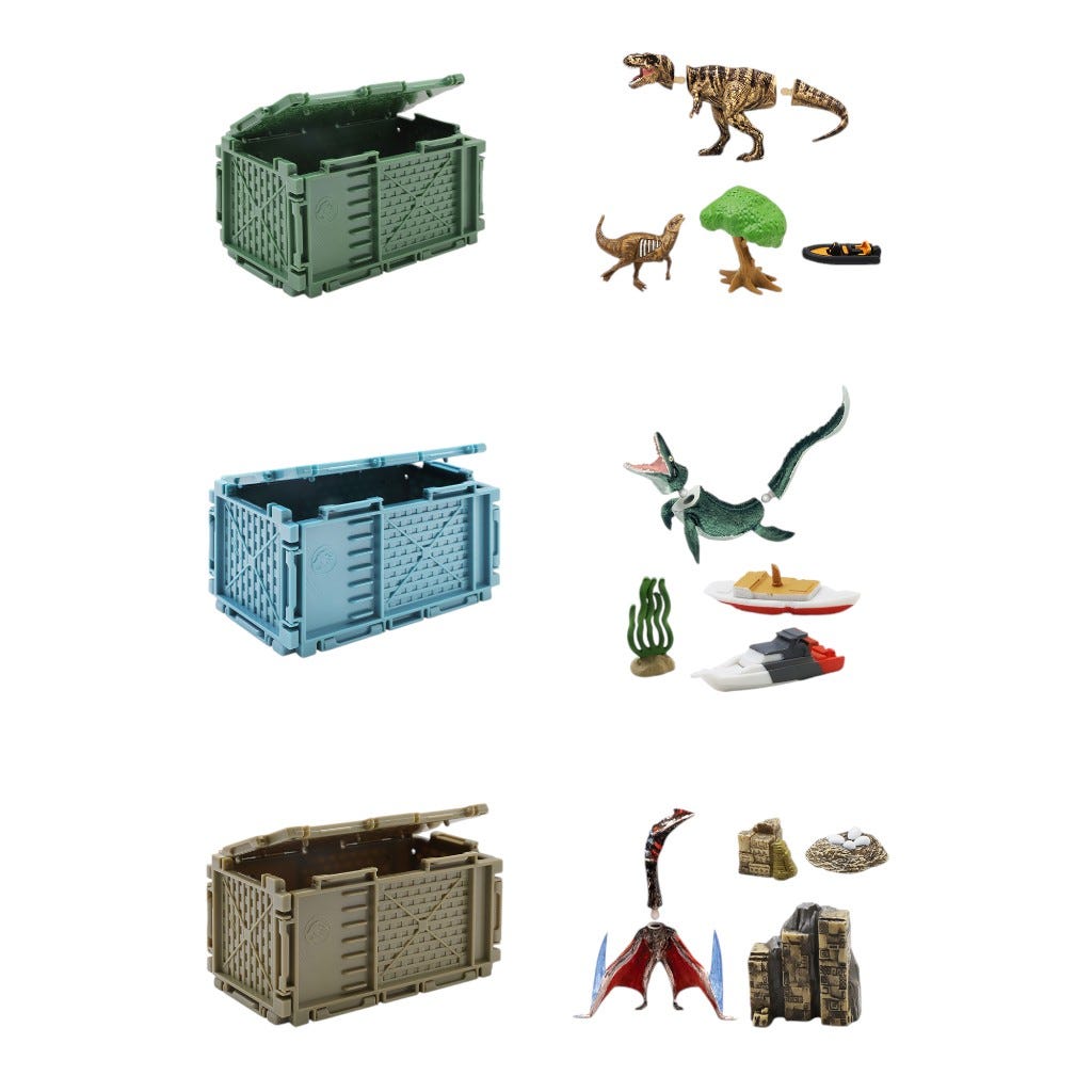 Dinorama Jurassic World Rebirth Surtido