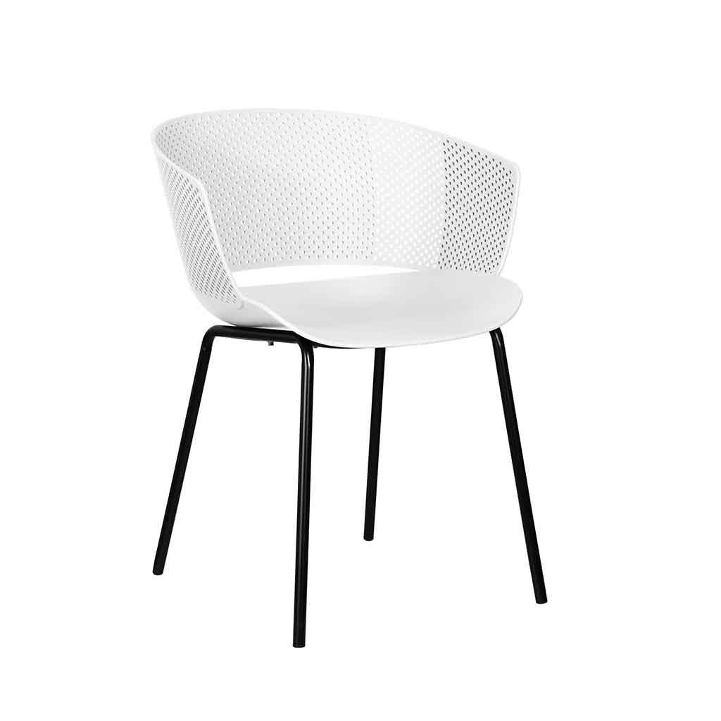 Silla De Comedor Nexus Blanca 53.5x58x79cm