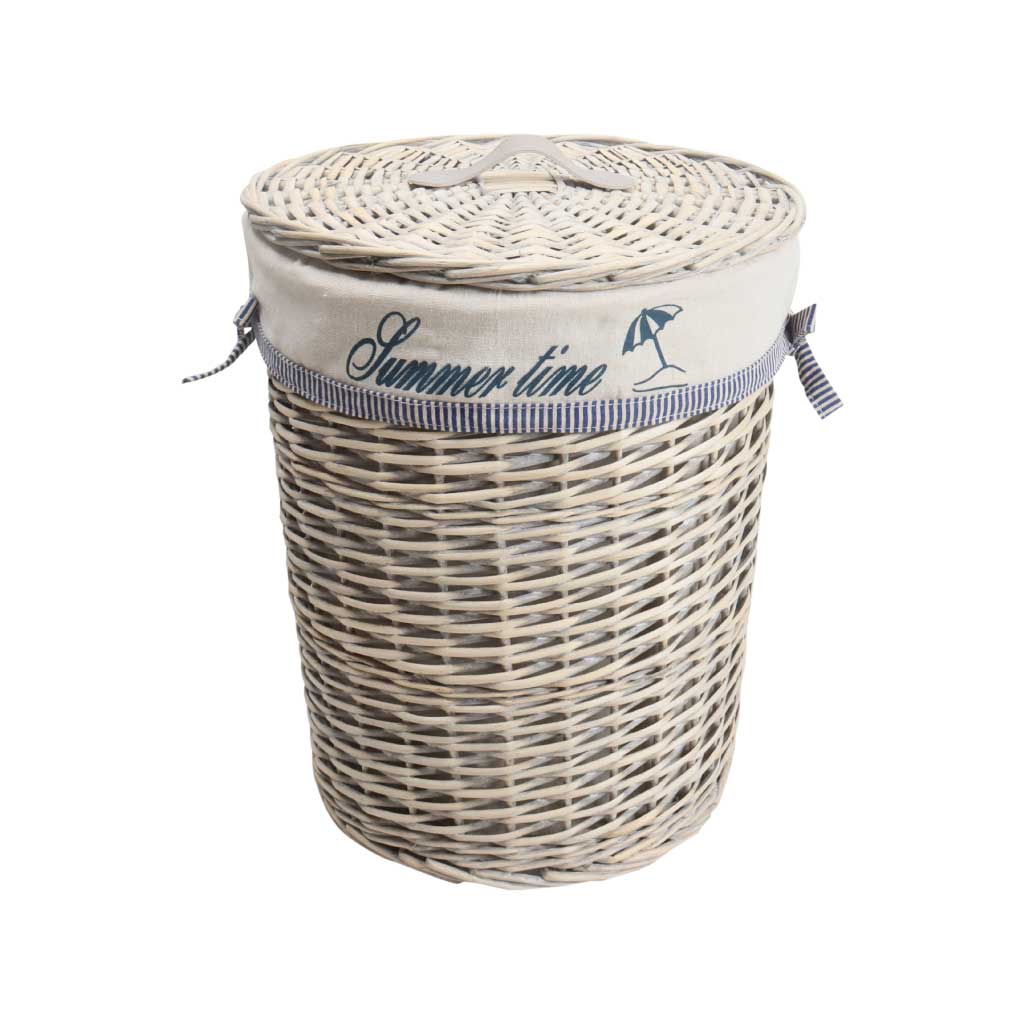 Cesta Diseño Redondo para Ropa 37X37X45CM/15X15X18IN