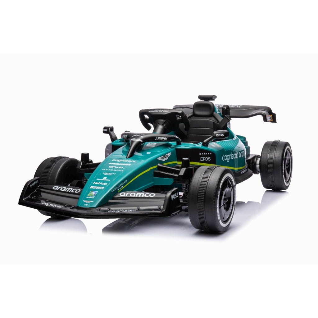 Carro Go-Kart Recargable Con Rc Astonm F1