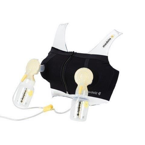 Sujetador De Lactancia Con Extractor De Medela Negro - Talla S