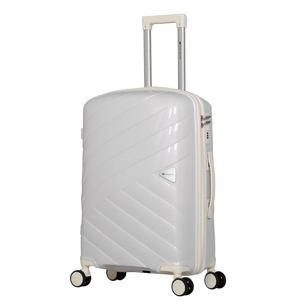 Maleta De Viaje Blanca 28"