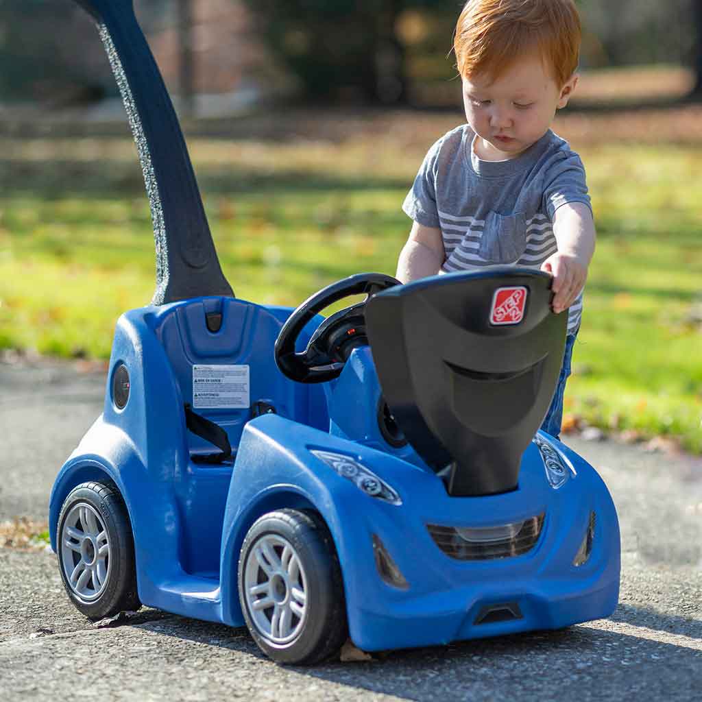 Coche Para Empujar Azul Step2