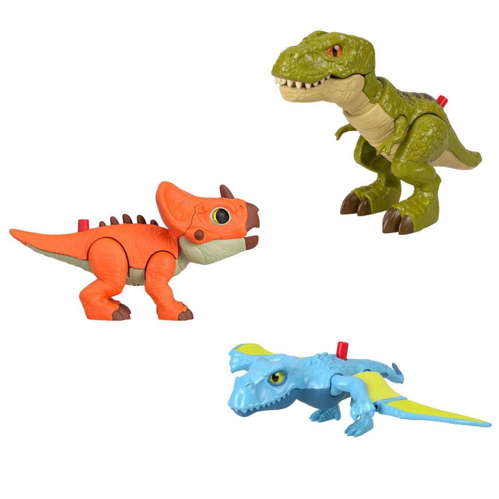 Imaginext - Figuras De Dinosaurios Jurassic World Rebirth Surtidos